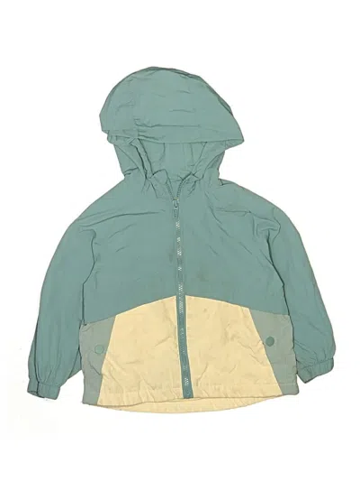 Pre-owned Zara Kids' Raincoat In Blue