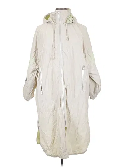Pre-owned Zara Raincoat In Ivory