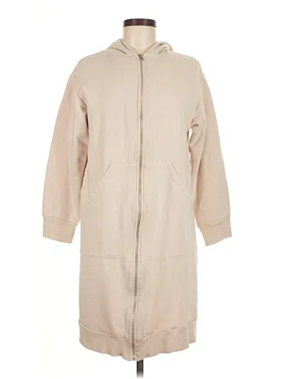 Pre-owned Zara Raincoat In Tan