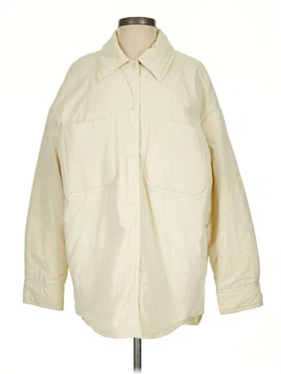 Pre-owned Zara Raincoat In White
