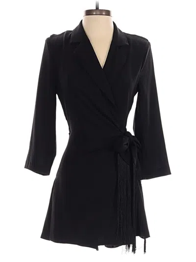 Pre-owned Zara Romper In Black