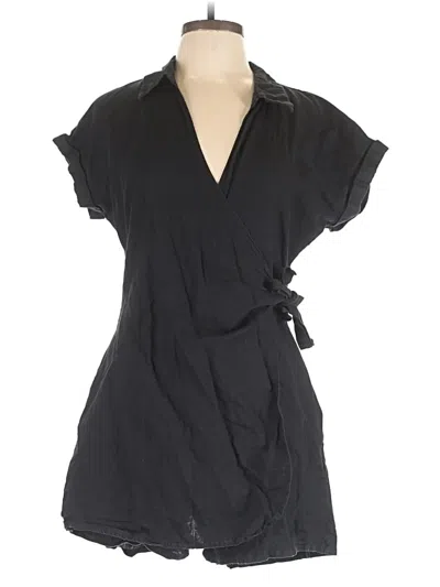 Pre-owned Zara Romper In Black