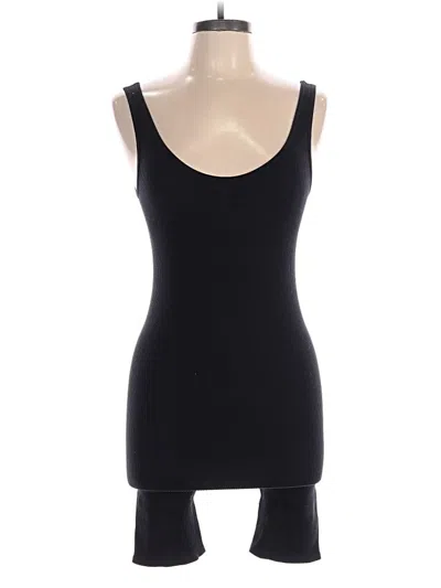 Pre-owned Zara Romper In Black