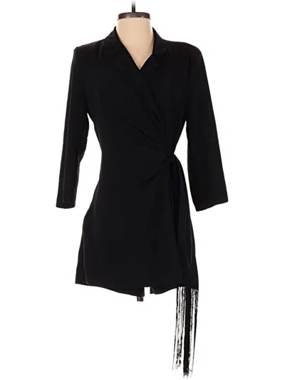 Pre-owned Zara Romper In Black