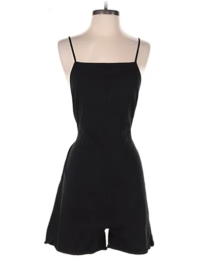 Pre-owned Zara Romper In Black