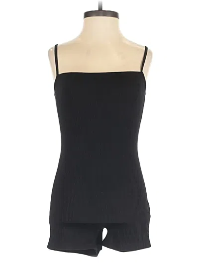 Pre-owned Zara Romper In Black