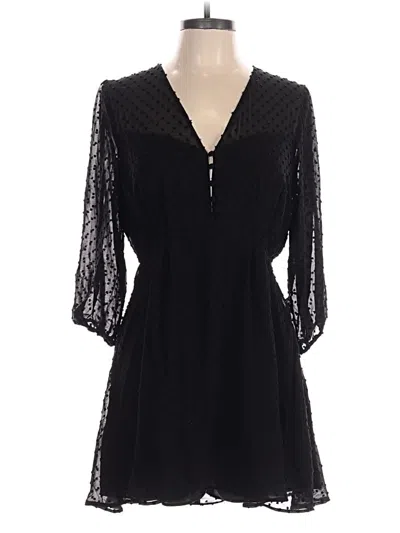 Pre-owned Zara Romper In Black