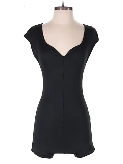 Pre-owned Zara Romper In Black