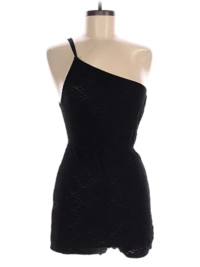 Pre-owned Zara Romper In Black