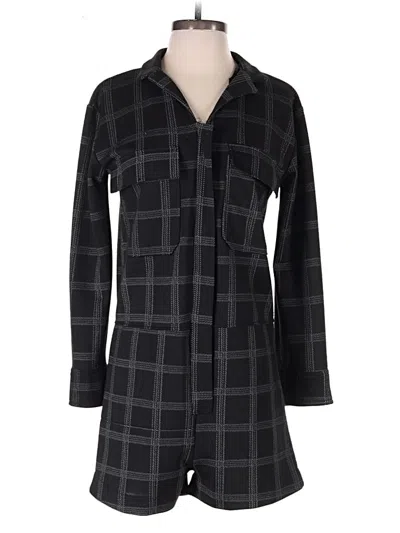 Pre-owned Zara Romper In Black