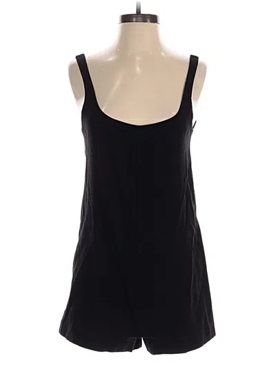 Pre-owned Zara Romper In Black