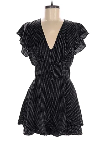 Pre-owned Zara Romper In Black