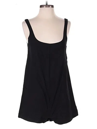 Pre-owned Zara Romper In Black