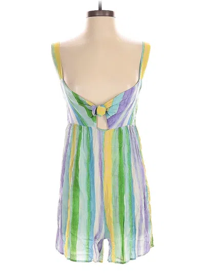 Pre-owned Zara Romper In Blue