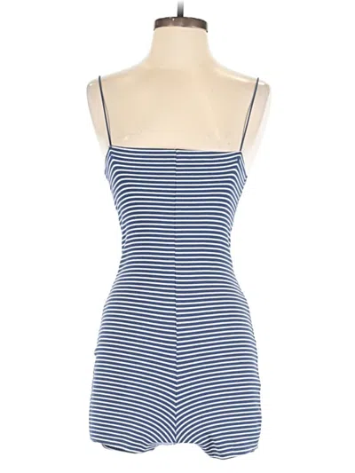 Pre-owned Zara Romper In Blue