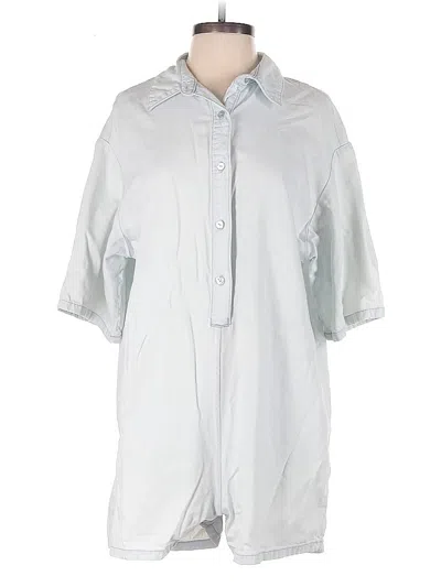 Pre-owned Zara Romper In Blue