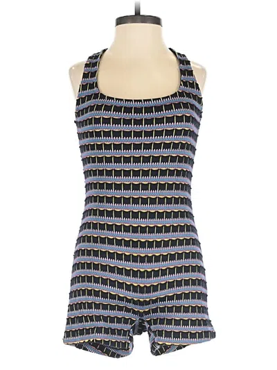 Pre-owned Zara Romper In Blue