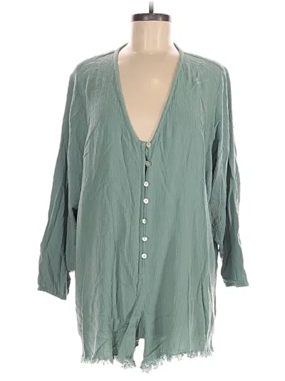 Pre-owned Zara Romper In Blue