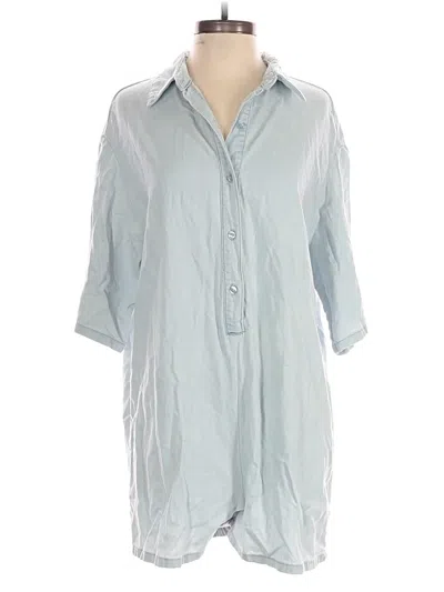 Pre-owned Zara Romper In Blue