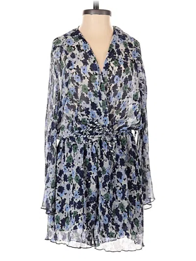 Pre-owned Zara Romper In Blue