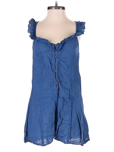 Pre-owned Zara Romper In Blue