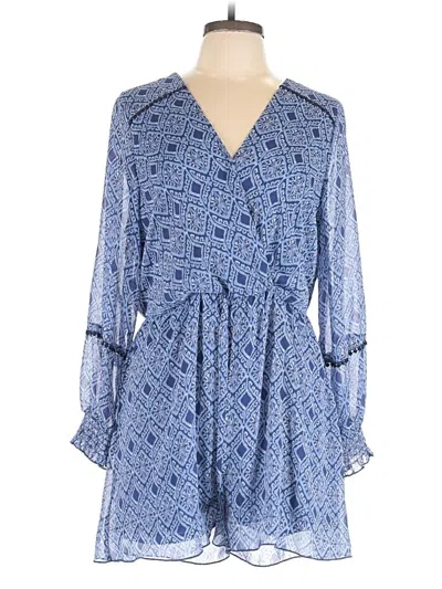 Pre-owned Zara Romper In Blue
