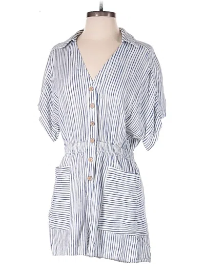 Pre-owned Zara Romper In Blue