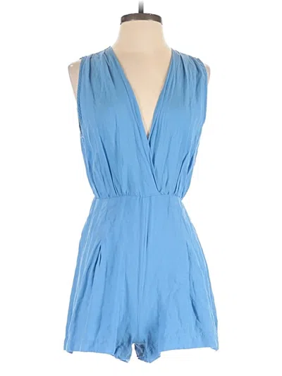 Pre-owned Zara Romper In Blue