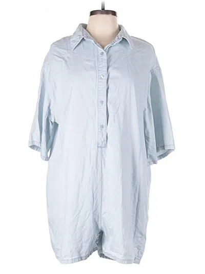 Pre-owned Zara Romper In Blue