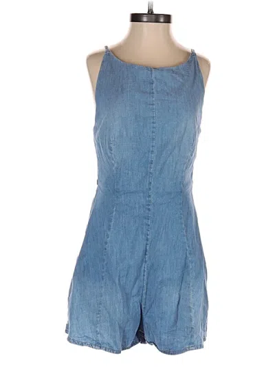 Pre-owned Zara Romper In Blue