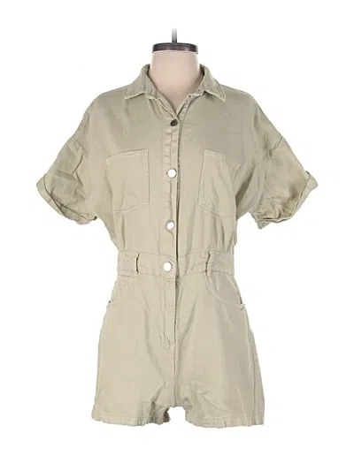 Pre-owned Zara Romper In Brown