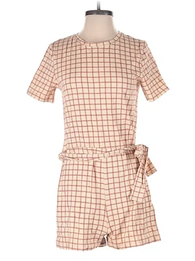 Pre-owned Zara Romper In Brown