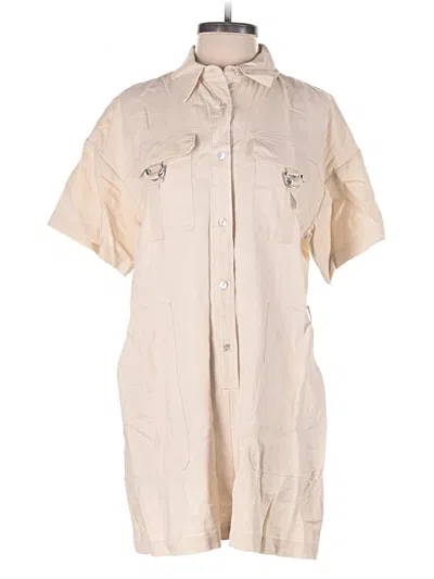 Pre-owned Zara Romper In Brown