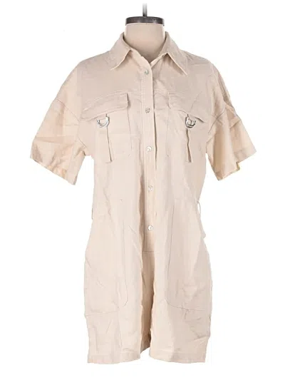 Pre-owned Zara Romper In Brown