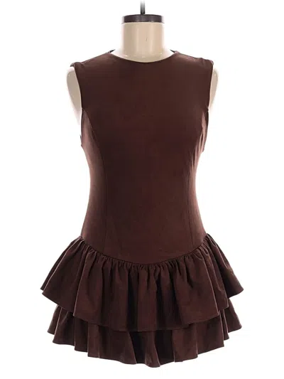 Pre-owned Zara Romper In Brown