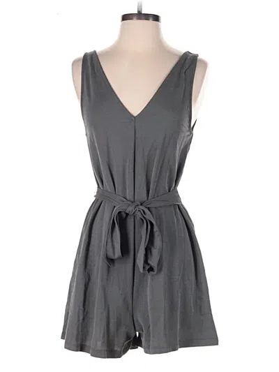 Pre-owned Zara Romper In Gray