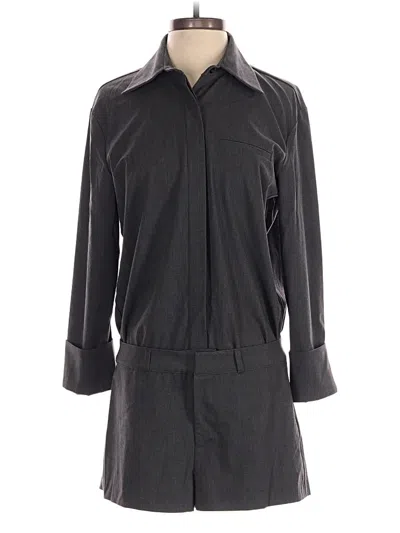 Pre-owned Zara Romper In Gray