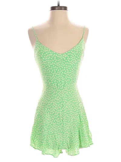 Pre-owned Zara Romper In Green