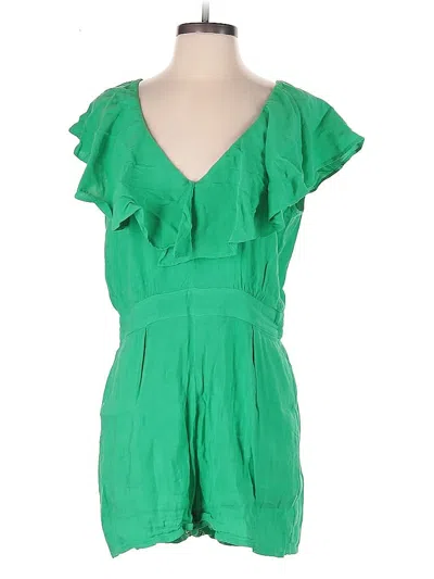 Pre-owned Zara Romper In Green