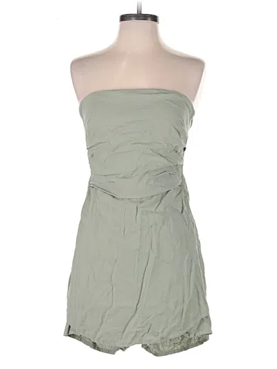 Pre-owned Zara Romper In Green