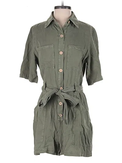 Pre-owned Zara Romper In Green