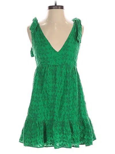 Pre-owned Zara Romper In Green