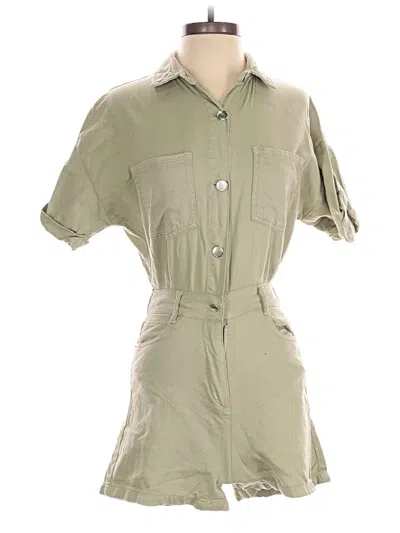 Pre-owned Zara Romper In Green