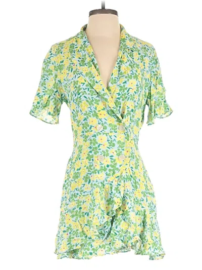 Pre-owned Zara Romper In Green