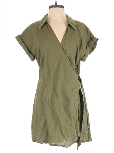 Pre-owned Zara Romper In Green