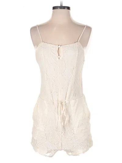 Pre-owned Zara Romper In Ivory