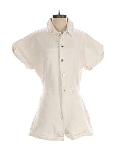 Pre-owned Zara Romper In Ivory