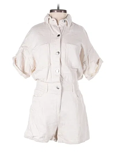 Pre-owned Zara Romper In Ivory