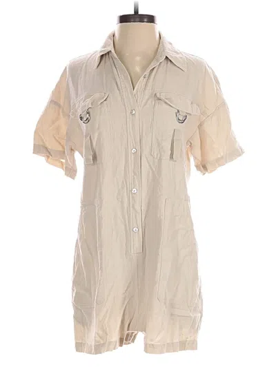 Pre-owned Zara Romper In Ivory