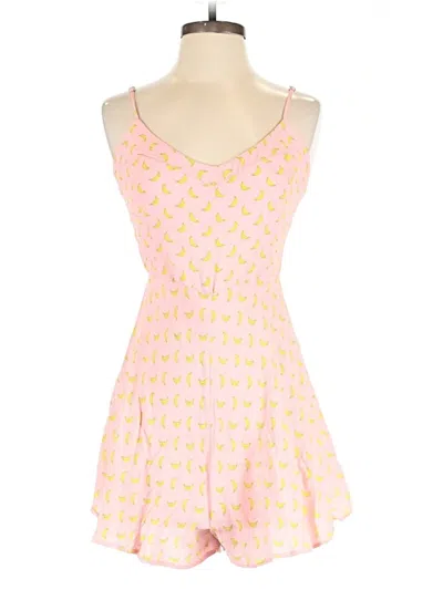 Pre-owned Zara Romper In Pink